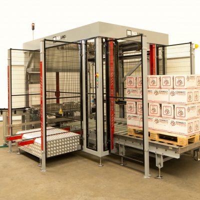 Packland Flex Portal with pallet feed